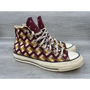 Converse Chuck 70 High Twisted Classics Zig‎ Zag Men's Canvas Sneaker 8 Retro